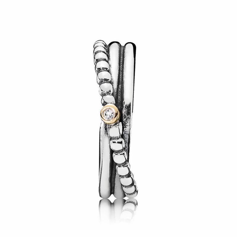 Pandora Rising Star Diamond Stackable Ring Egypt XO4139286
